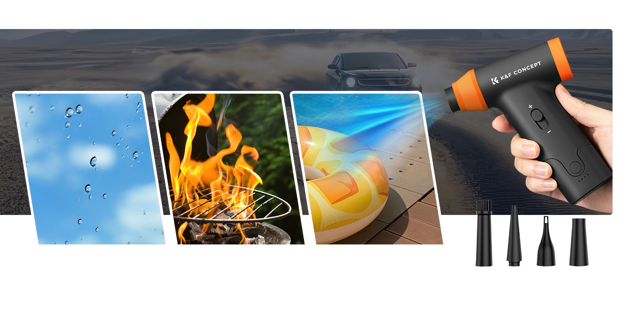 Dmuchawa wielofunkcyjna K&F Concept 14w1